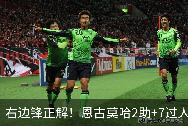 右边锋正解！恩古莫哈2助+7过人 比肩亚马尔C罗罗本